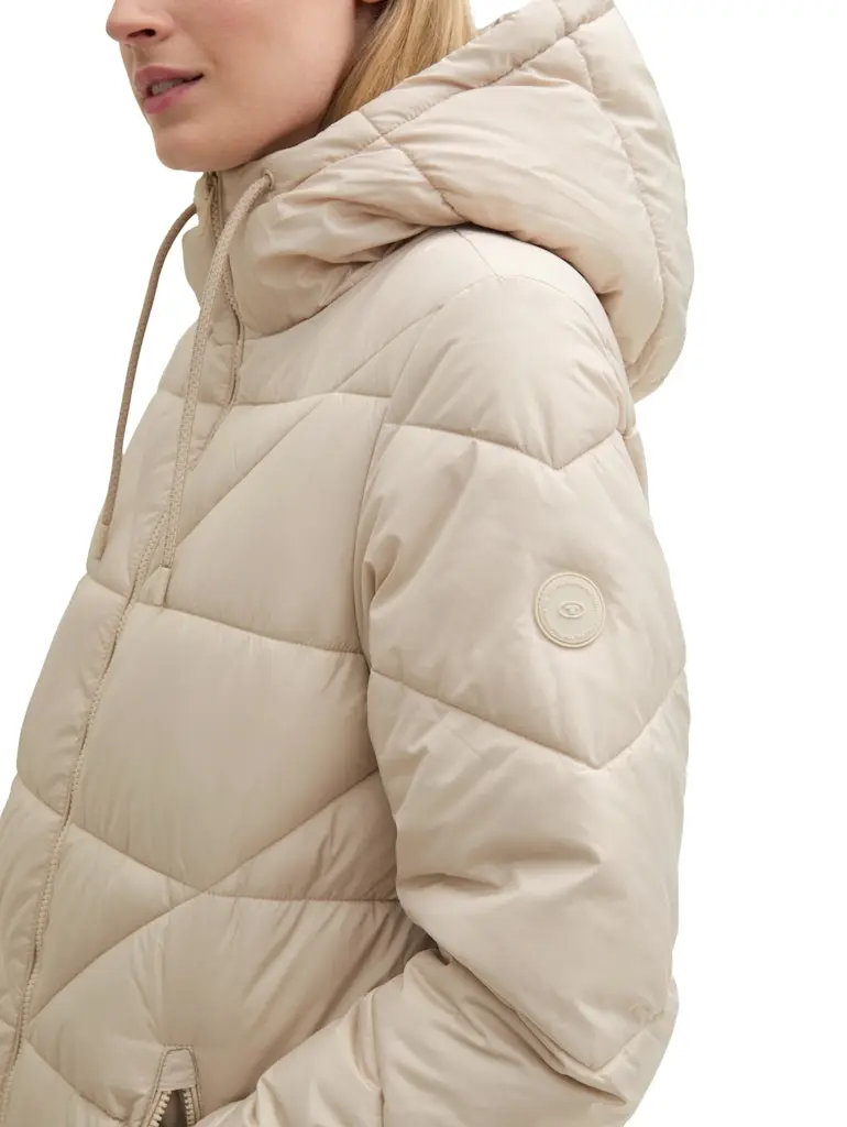 Puffer Parka mit Kapuze