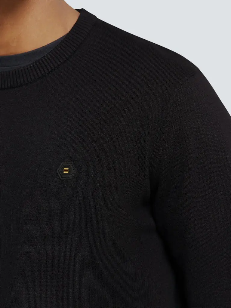 Pullover Crewneck 2 Coloured Melange