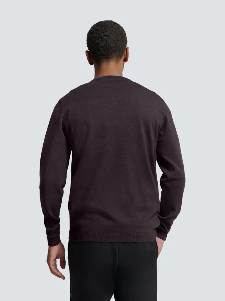 Pullover Crewneck 2 Coloured Melange