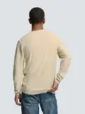 Pullover Crewneck Garment Dyed + Stone Washed