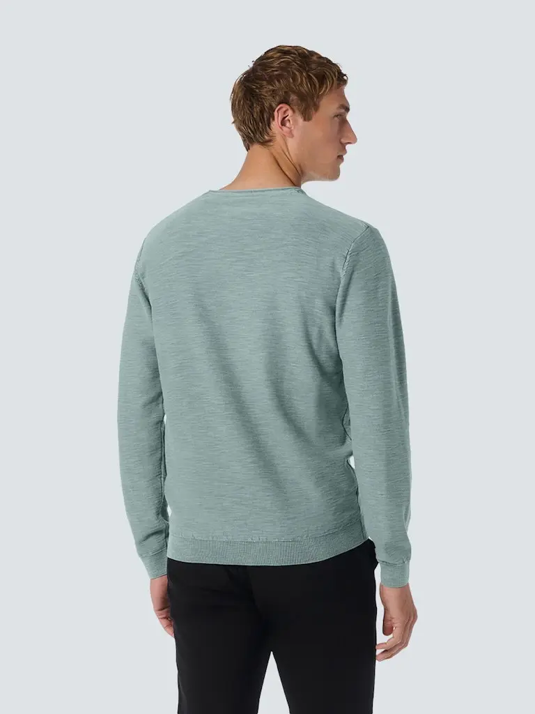 Pullover Crewneck Garment Dyed + Stone Washed