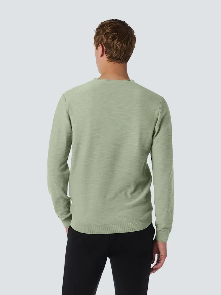 Pullover Crewneck Garment Dyed + Stone Washed