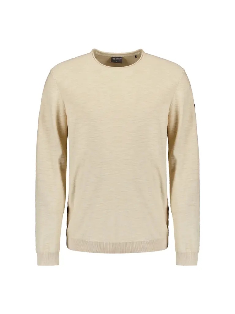 Pullover Crewneck Garment Dyed + Stone Washed