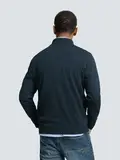 Pullover Half Zip 2 Coloured Melange