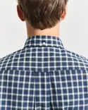 Regular Fit Classic Popeline Hemd mit Tartan-Muster