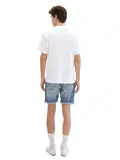 Regular Shorts mit recycelter Baumwolle