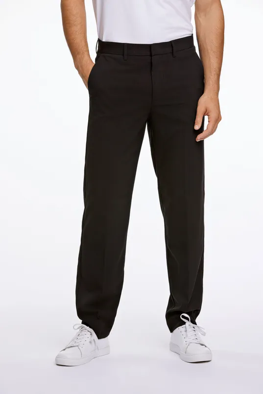 Relaxed fit formal pants