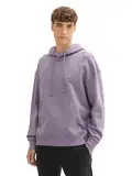 Relaxed Hoodie mit Logo Stickerei