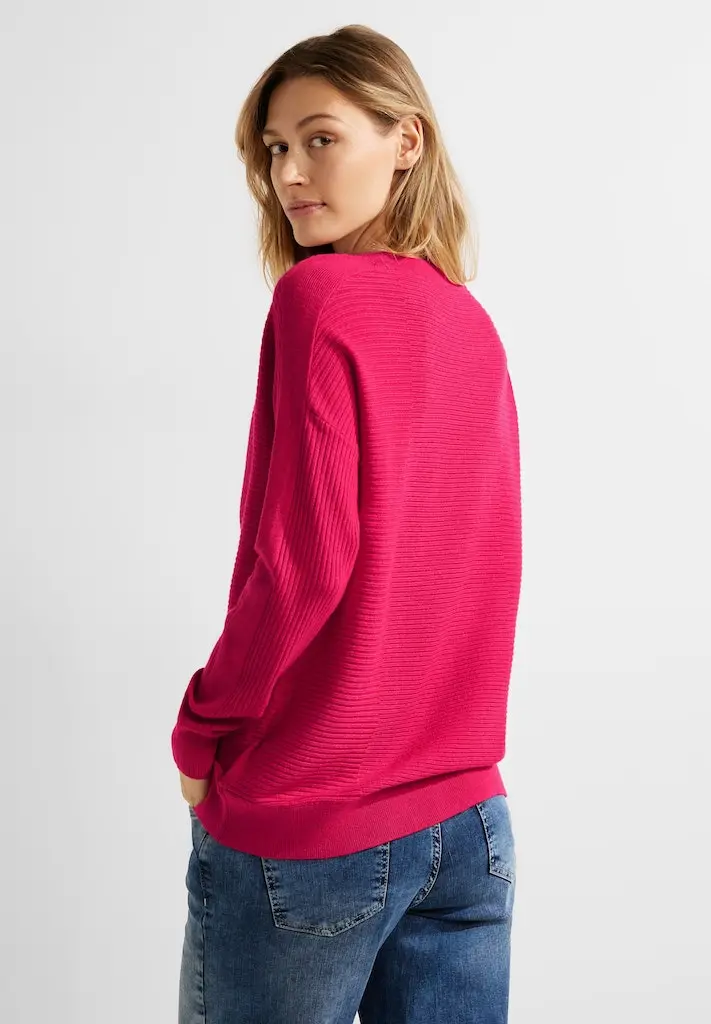 Rippstrick Pullover