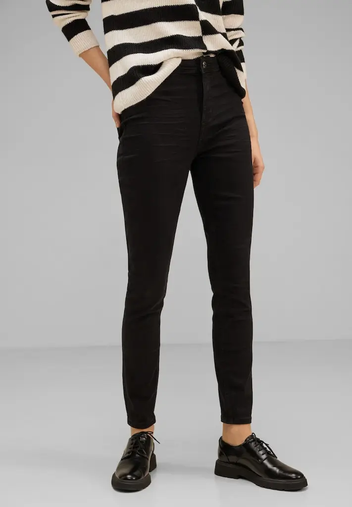 Schwarze Skinny Fit Jeggings