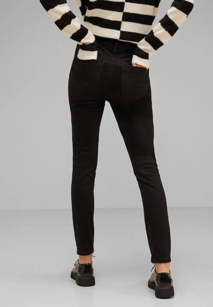 Schwarze Skinny Fit Jeggings