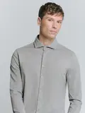 Shirt Jersey Melange Stretch