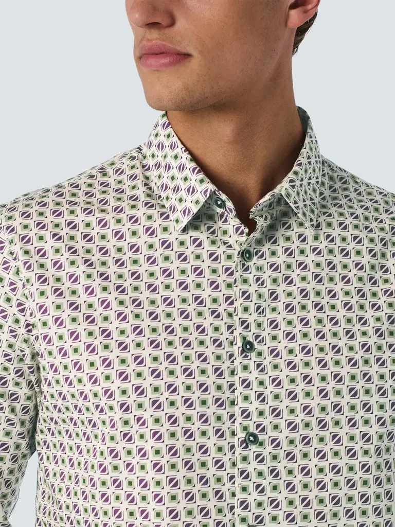 Shirt Stretch Allover Printed