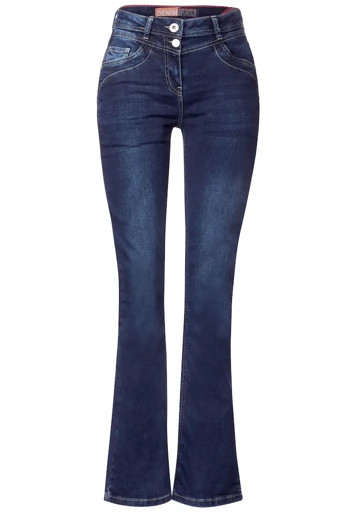 Slim Fit Jeans mit Bootcut