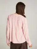 SOFT VIS V NECK LS BLOUSE