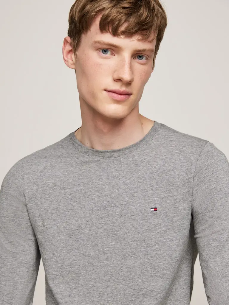 STRETCH SLIM FIT LONG SLEEVE TEE