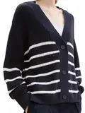 Strick Cardigan mit V-Ausschnitt