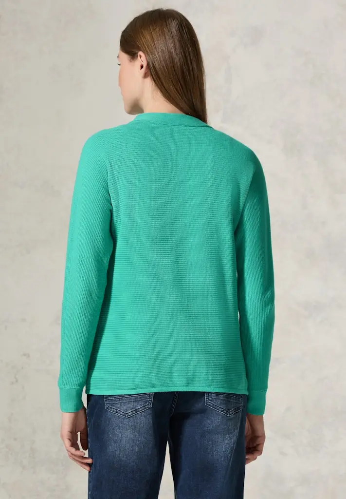 Strukturmix Dolman Pullover