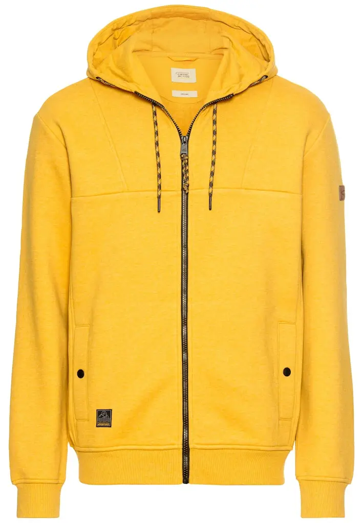 Sweatjacke aus einem Organic Cotton mix