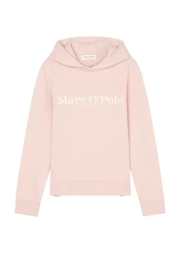 Sweatshirt, hooded, logo print at chest