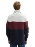 Sweatshirt mit Colour Blocking