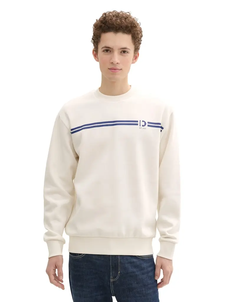 Sweatshirt mit Logoprint