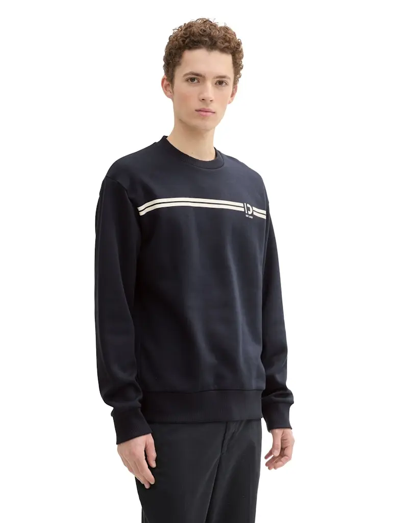 Sweatshirt mit Logoprint