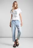 T-Shirt mit Lady Print