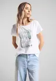 T-Shirt mit Lady Print