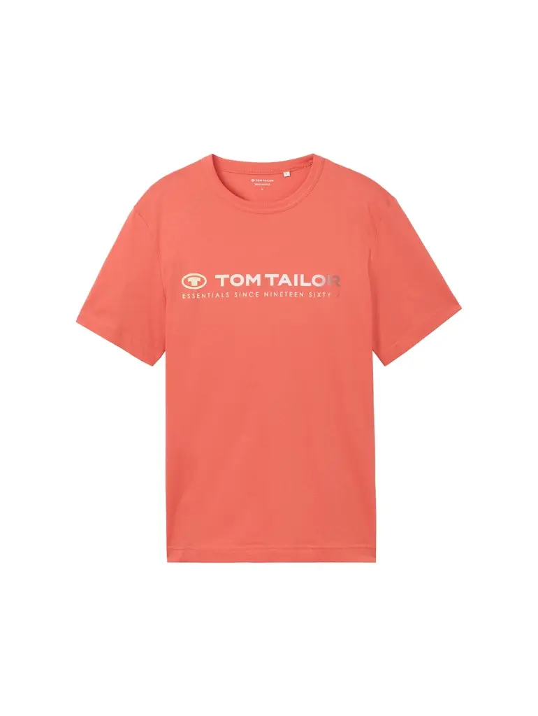 T-Shirt mit Logo Print