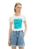 T-Shirt mit Print und Bio-Baumwolle