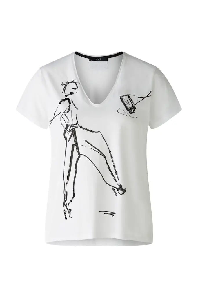 T-Shirt reine Baumwolle