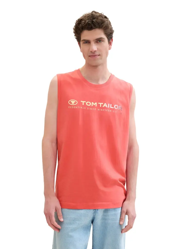 Tanktop mit Logo Print