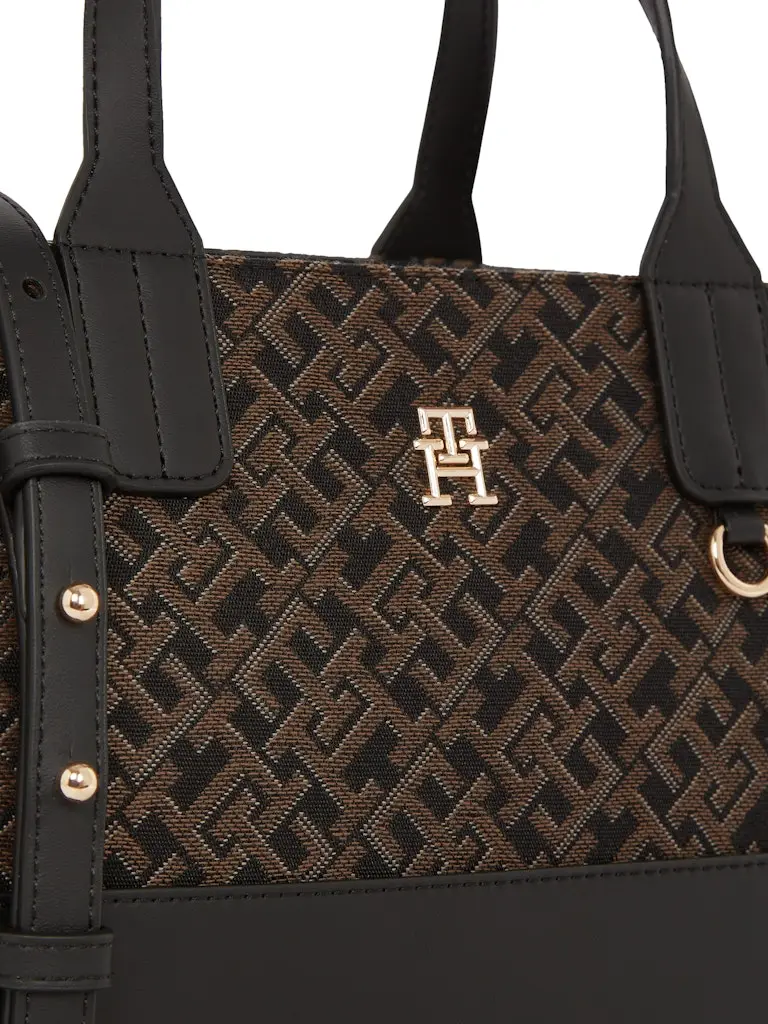 TH JACQUARD MED SATCHEL