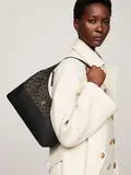 TH JACQUARD SHOULDER BAG