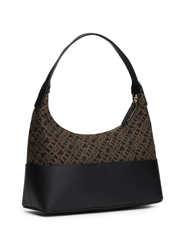 TH JACQUARD SHOULDER BAG