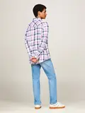 TJM CHECK PEACHED SHIRT EXT