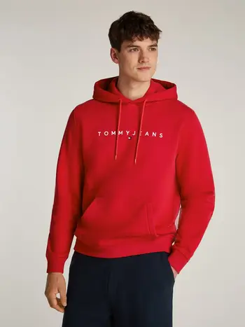 TJM REG LINEAR LOGO HOODIE EXT