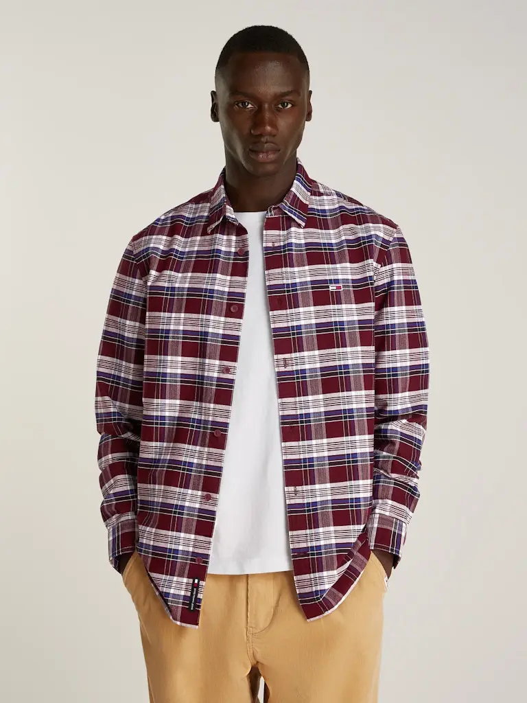 TJM REG OXFORD CHECK SHIRT