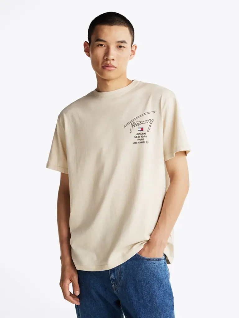 TJM REG SIG CITY TWIST TEE EXT