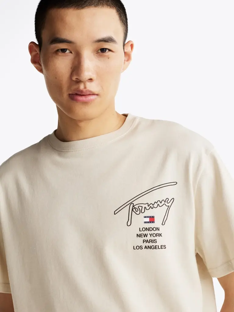 TJM REG SIG CITY TWIST TEE EXT