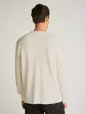 TJM REG WAFFLE HENLEY LS TEE