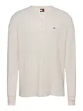 TJM REG WAFFLE HENLEY LS TEE