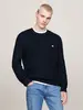 TJM SLIM CABLE KNIT CNECK