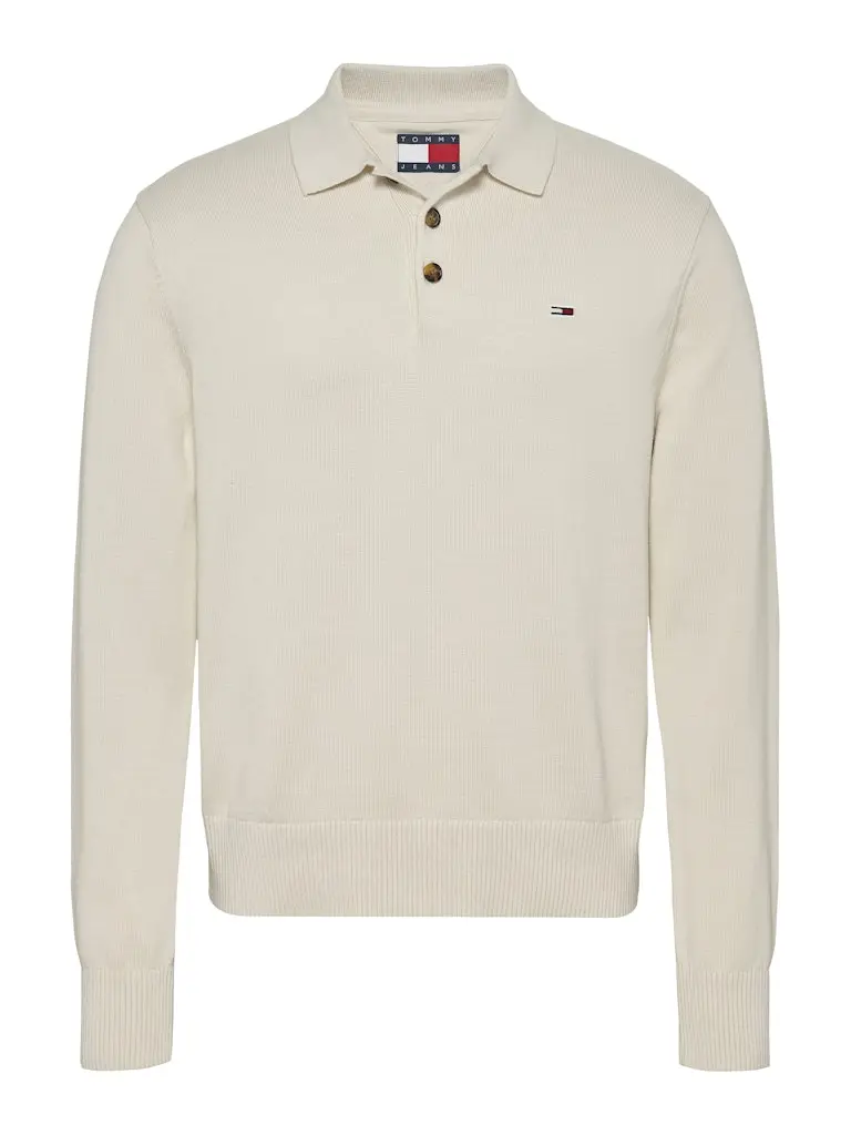 TJM SLIM ESSENTIAL POLO SWEATER