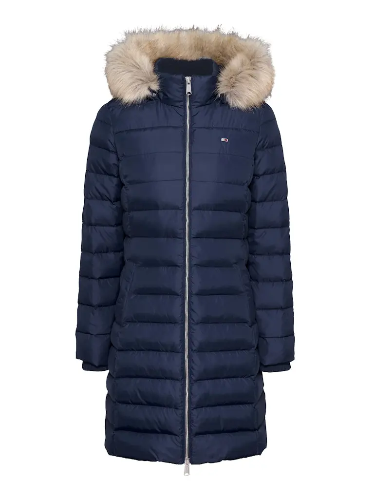 TJW ESSENTIAL HOODED DOWN COAT