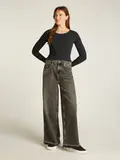 TJW SLIM SCALLOP RIB LS