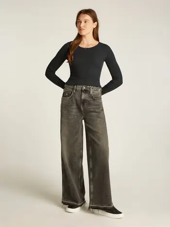 TJW SLIM SCALLOP RIB LS