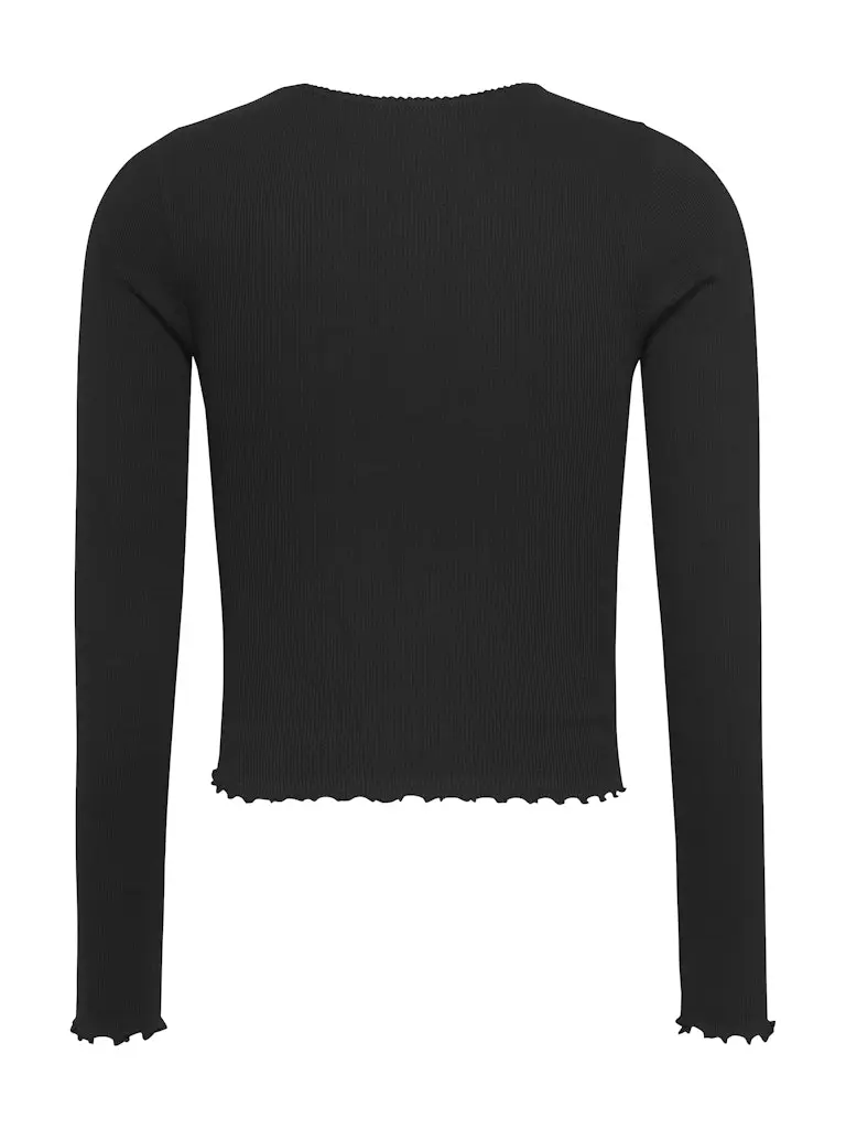 TJW SLIM SCALLOP RIB LS