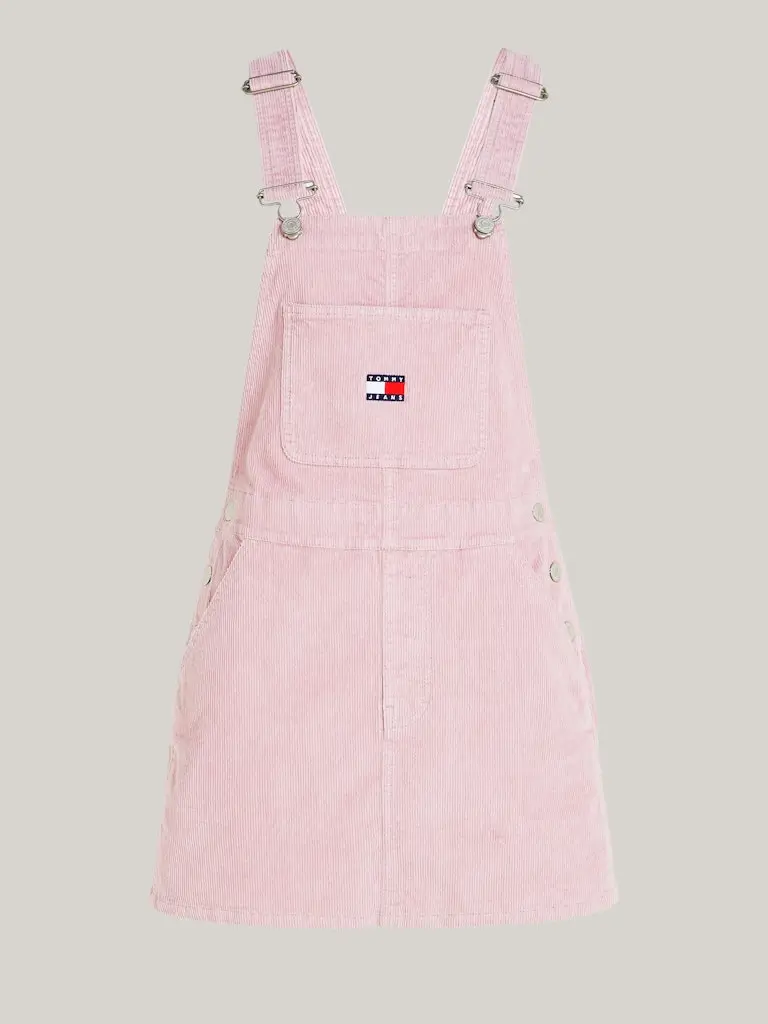 TJW WASH CORD DUNGAREE DRESS EXT